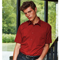 Rouge - Back - Premier - Chemise à manches courtes - Homme