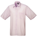 Rose pâle - Front - Premier - Chemise à manches courtes - Homme