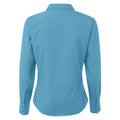 Turquoise - Back - Premier - Blouse - Femme