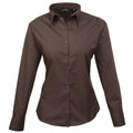 Marron foncé - Front - Premier - Blouse - Femme