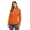 Orange - Side - Premier - Blouse - Femme