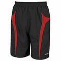 Noir-Rouge - Front - Spiro - Short de sport - Homme