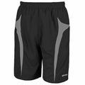 Noir-Gris - Front - Spiro - Short de sport - Homme