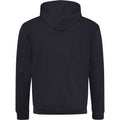 Bleu marine- Rouge - Back - Awdis - Sweatshirt VARSITY - Homme