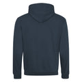 Bleu marine- Bleu ciel - Back - Awdis - Sweatshirt VARSITY - Homme