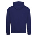 Bleu marine - bleu ciel - Back - Awdis - Sweatshirt VARSITY - Homme