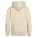 Beige - Back - Awdis - Sweatshirt à capuche et fermeture zippée - Enfant unisexe