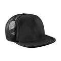 Noir - Front - Beechfield - Casquette camionneur vintage - Enfant unisexe