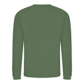 Vert kaki - Back - AWDis - Sweatshirt - Hommes