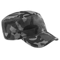 Camouflage urbain - Front - Beechfield - Casquette armée à motif camouflage 100% coton - Adulte unisexe