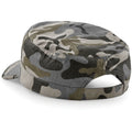 Camouflage champs - Back - Beechfield - Casquette armée à motif camouflage 100% coton - Adulte unisexe