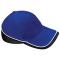 Bleu roi-blanc - Front - Beechfield - Casquette de baseball - Unisexe