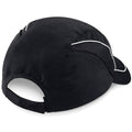 Noir - Back - Beechfield - Casquette de baseball - Adulte unisexe