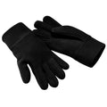 Noir - Front - Beechfield - Gants polaires - Adulte unisexe