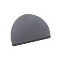 Graphite-Noir - Front - Beechfield - Bonnet bicolore - Adulte unisexe