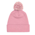 Vieux rose - Blanc cassé - Back - Beechfield - Bonnet SNOWSTAR - Fille