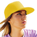 Jaune - Back - Beechfield - Casquette ajustable