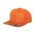 Orange - Front - Yupoong - Casquette ajustable classique - Homme