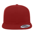 Rouge profond - Back - Yupoong - Casquette ajustable classique - Homme