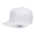 Blanc - Front - Yupoong - Casquette ajustable classique - Homme