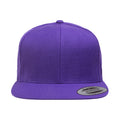 Violet - Back - Yupoong - Casquette ajustable classique - Homme