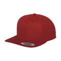 Rouge - Front - Yupoong - Casquette ajustable classique - Homme