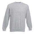 Gris - Front - Fruit Of The Loom - Sweatshirt - Homme