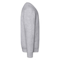 Gris - Side - Fruit Of The Loom - Sweatshirt - Homme