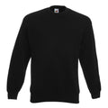 Noir - Front - Fruit Of The Loom - Sweatshirt - Homme