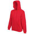 Rouge - Front - Fruit Of The Loom - Sweatshirt à capuche - Homme