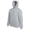 Gris - Front - Fruit Of The Loom - Sweatshirt à capuche - Homme