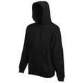 Noir - Front - Fruit Of The Loom - Sweatshirt à capuche - Homme