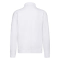 Blanc - Back - Fruit Of The Loom - Sweatshirt à fermeture zippée - Homme