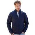 Bleu marine profond - Back - Fruit Of The Loom - Sweatshirt à fermeture zippée - Homme