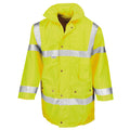 Jaune fluo - Front - Result Safeguard - Veste haute visibilité - Homme