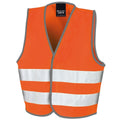 Orange - Front - Result Core - Gilet de sécurité - Enfant