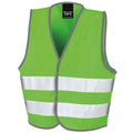 Vert - Front - Result Core - Gilet de sécurité - Enfant