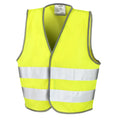 Jaune - Front - Result Core - Gilet de sécurité - Enfant