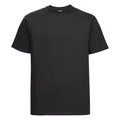 Bleu marine - Side - Russell Europe - T-shirt épais à manches courtes 100% coton - Homme