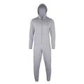 Gris - Front - Comfy - Grenouillère unie - Enfant