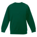 Vert bouteille - Back - Fruit Of The Loom - Sweatshirt classique - Enfant unisexe