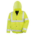 Jaune - Front - Result Core - Veste coupe vent et imperméable, haute visibilité