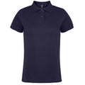 Bleu marine - Front - Asquith & Fox - Polo uni - Femme