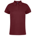 Bordeaux - Front - Asquith & Fox - Polo uni - Femme