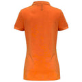 Orange - Back - Asquith & Fox - Polo uni - Femme