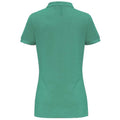 Vert tendre - Back - Asquith & Fox - Polo uni - Femme