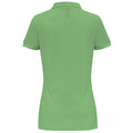 Vert citron - Back - Asquith & Fox - Polo uni - Femme