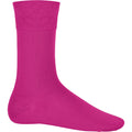 Fuchsia - Front - Kariban Cotton City - Chaussettes - Homme