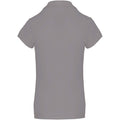 Gris - Back - Kariban Proact - Polo sport - Femme