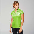 Vert citron - Back - Kariban Proact - Polo sport - Femme